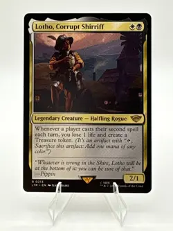 Lotho, Corrupt Shirriff Universes Beyond: the Lord of the Rings Regular NM - Image 1