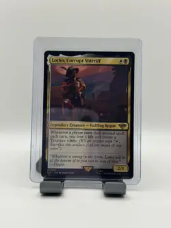 MTG, Lotho, Corrupt Shirriff 213 NM Universes Beyond: the Lord of the Rings - Image 1