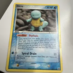 🔥 Ditto (as Squirtle) 64/113 EX Delta Species 2005 | LP Pokemon Card - Pokemon - Image 2