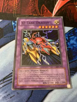 Yu-Gi-Oh! TCG YZ-Tank Dragon Magician's Force MFC-054 Unlimited Super Rare - Image 1
