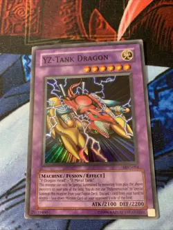 Yu-Gi-Oh! TCG YZ-Tank Dragon Magician's Force MFC-054 Unlimited Super Rare - Image 2