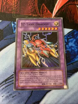 Yu-Gi-Oh! TCG YZ-Tank Dragon Magician's Force MFC-054 Unlimited Super Rare - Image 3