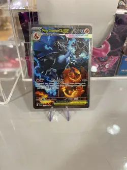 Pokemon TCG Mega Charizard X Ex 125/094 SIR Phantasmal Flames NM Condition - Image 1