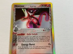 Mewtwo Pokemon Delta Species Holo Rare 12/113 Excellent Condition - Image 3