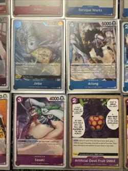 ONE PIECE PRE-ERRATA 100CARD LOT OP01 ROMANCE DAWN NAMI ZORO SANJI CHOPPER USOPP - Image 4