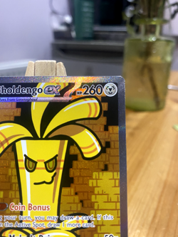 Gholdengo ex 252/182 | Paradox Rift | SIR | Pokemon TCG | NM - Image 3