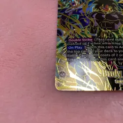 Bandai Dragon Ball Super Card Game Fusion World Broly BR SCR FB06-120 Battle - Image 5