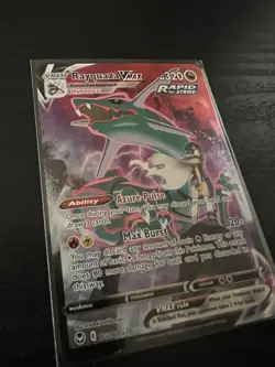 Pokemon TCG Rayquaza VMAX TG20/TG30 Trainer Gallery Ultra Rare Silver Tempest - Image 4