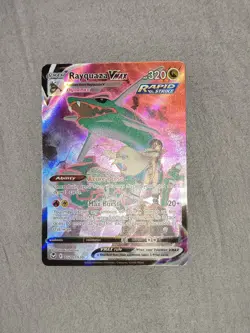 Pokemon Rayquaza VMAX TG20/TG30 Sword & Shield Silver Tempest Trainer Gallery NM - Image 3