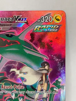 Pokemon TCG Silver Tempest Trainer Gallery Rayquaza VMAX TG20/TG30 Ultra Rare - Image 3