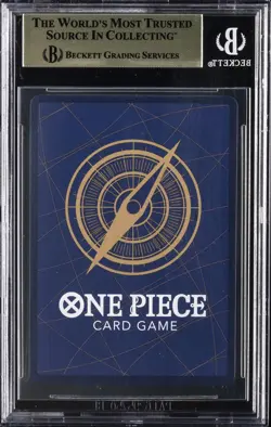 2022-24 ONE PIECE PROMOS JPN PREMIUM COLL #OP07109 MONKEY. D. LUFFY SR BGS 9.5 - Image 2