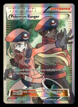 Pokemon Ranger (Full Art) Holo XY - Steam Siege 113/114 NM Pokemon TCG - Image 1