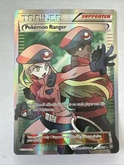 Pokemon Ranger (Full Art) Holo XY - Steam Siege 113/114 NM Pokemon TCG - Image 1