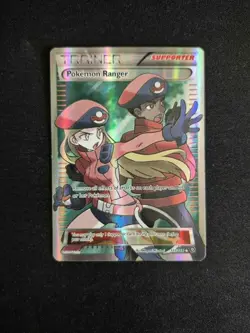 Pokemon Ranger 113/114 - Trainer Full Art Ultra Rare - XY Steam Siege - Image 1