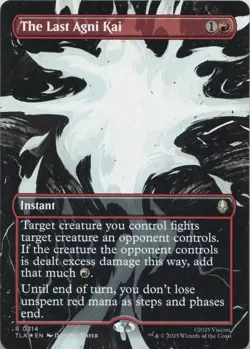 The Last Agni Kai (Borderless) - FOIL - R Avatar: The Last Airbender 314 - MTG - Image 1