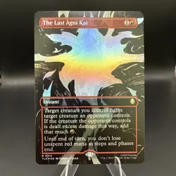FOIL - MTG - The Last Agni Kai (Borderless) #314 - Avatar: The Last Airbender - Image 1