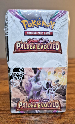 Pokemon TCG Paldea Evolved Half Booster Box 18 pack Sealed US SELLER 172052 - Image 1