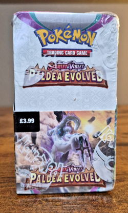 Pokemon TCG Paldea Evolved Half Booster Box 18 pack Sealed US SELLER 172053 - Image 1