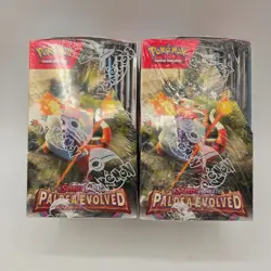 2- Sealed Pokemon TCG Paldea Evolved Half Booster Box 18 pack SV02 DK0165 - Image 3