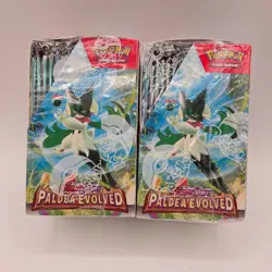 2- Sealed Pokemon TCG Paldea Evolved Half Booster Box 18 pack SV02 DK0165 - Image 5