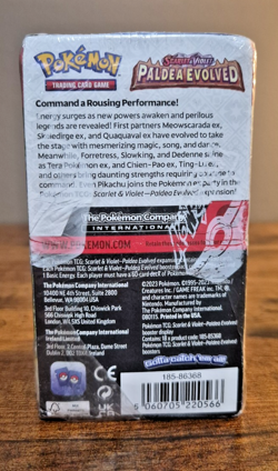 Pokemon TCG Paldea Evolved Half Booster Box 18 pack Sealed US SELLER 172050 - Image 4