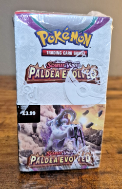 Pokemon TCG Paldea Evolved Half Booster Box 18 pack Sealed US SELLER 172048 - Image 1