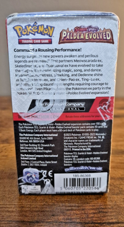 Pokemon TCG Paldea Evolved Half Booster Box 18 pack Sealed US SELLER 172048 - Image 4