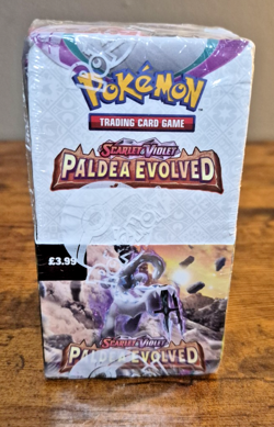 Pokemon TCG Paldea Evolved Half Booster Box 18 pack Sealed US SELLER 172047 - Image 1
