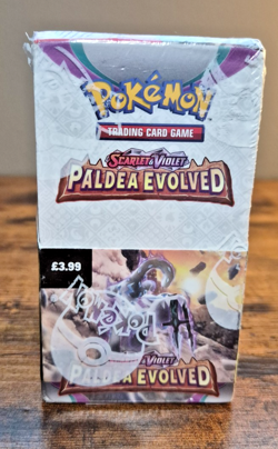 Pokemon TCG Paldea Evolved Half Booster Box 18 pack Sealed US SELLER 172044 - Image 1