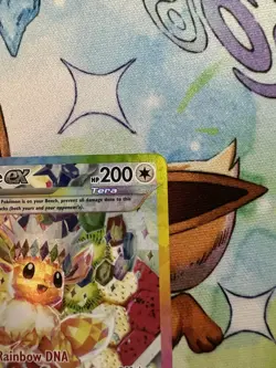 Pokemon TCG Prismatic Evolutions Eevee EX 174 Black Star Promo Card #174 - Image 5