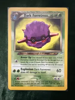 Pokemon TCG Dark Forretress Neo Destiny Card 35/105 Unlimited Uncommon LP - Image 1