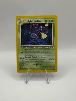 Pokemon Cards: Neo Destiny Rare: Light Ledian 24/105 LP Italian - Image 1