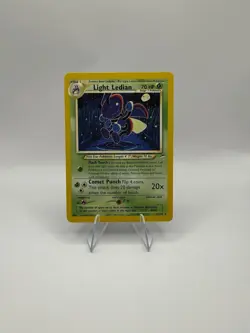 Pokemon Cards: Neo Destiny Rare: Light Ledian 24/105 LP Italian - Image 2