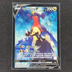Garchomp V - TG23/TG30 - Ultra Rare - Astral Radiance - Pokemon Card - (OC) - Image 1