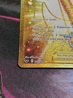 Ordinary Rod (Secret) 215/202 Swsh01: Sword & Shield Holo Pokemon Card - Image 5