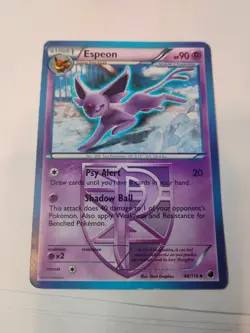 Pokemon Card TCG ESPEON 48/116 Plasma Freeze Uncommon Unlimited Regular LP/MP - Image 1