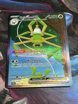 Spidops ex 243/198 SV01: Scarlet & Violet Base Set Holo Pokemon Card - Image 1