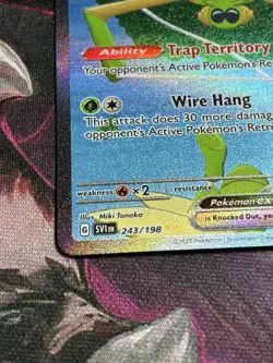 Spidops ex 243/198 SV01: Scarlet & Violet Base Set Holo Pokemon Card - Image 5