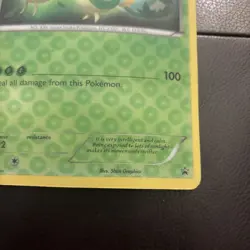 NM JUMBO _____'s Snivy Pokemon Card - Image 2