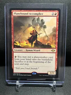 Planebound Accomplice - Magic MTG 2019 Modern Horizons NM - Image 1