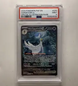 Pokemon Gardevoir ex 233/091 Paldean Fates Illustration Rare Holo PSA 9 - Image 1