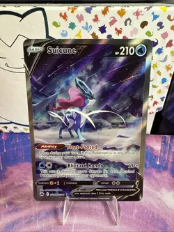 Pokemon TCG Suicune V GG38/GG70 Ultra Rare Full Art Holo Crown Zenith - Image 1