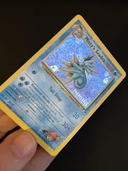 Pokemon TCG Misty's Seadra Prerelease Holo Promo 9/132 Gym Heroes NM SWIRL - Image 3