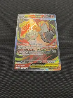 Pokemon TCG Mega Camerupt ex 156/132 ME01: Mega Evolution Ultra Rare Near Mint - Image 2