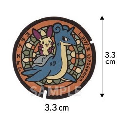 Pidgey Rattata Pokemon Manhole Cover Sticker Japan Exclusive Sewer Design - Image 2