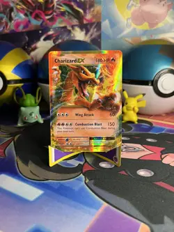 Pokemon TCG Charizard EX 12/108 XY Evolutions Holo MP - Image 1