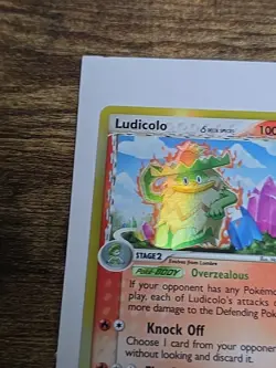 Pokemon TCG Ludicolo Delta Species Holo Rare Crystal Guardians 6/100 LP - Image 4