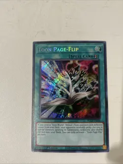 Yu Gi Oh Toon Page-Flip Battles of Legend: Crystal Revenge 1st Edition - Image 1