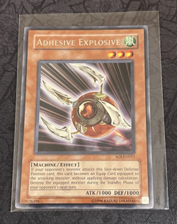 Yu-Gi-Oh! TCG Shadow of Inifinity Adhesive Explosive SOI-EN011 - Image 1