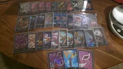 33x lot one piece jaapnese holo don!! cards assorted sets - Image 1